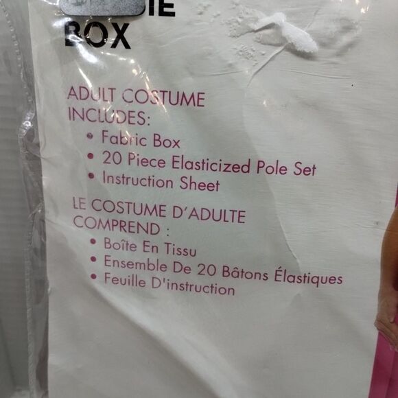 In Spirit Designs Barbie Box costume MIB Adult One size fits all - Picture 3 of 8